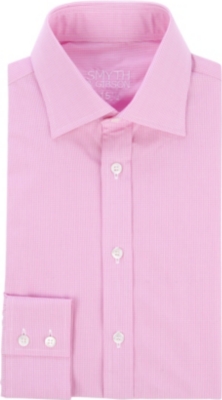 SMYTH & GIBSON Classic single-cuff checked shirt