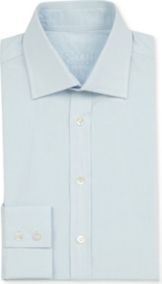 SMYTH & GIBSON Plain single&ndash;cuff shirt