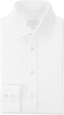 SMYTH & GIBSON Plain single&ndash;cuff shirt