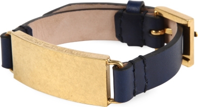 ALEXANDER MCQUEEN Leather buckle bracelet