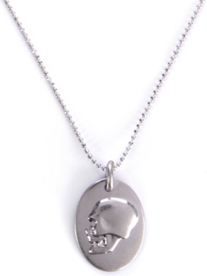ALEXANDER MCQUEEN Skull coin pendant necklace