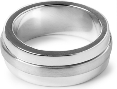 SEVEN LONDON Dual texture ring