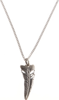 SEVEN LONDON Life feather pendant