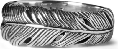 SEVEN LONDON Life feather ring