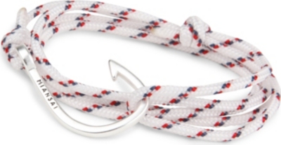 MIANSAI Silver hooked rope bracelet