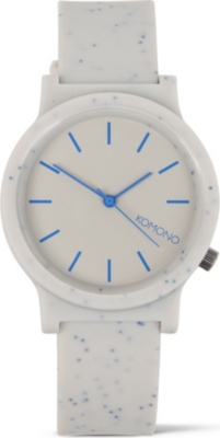 KOMONO Fat Wizard speckled watch