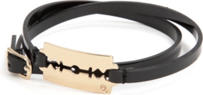 MCQ ALEXANDER MCQUEEN Triple wrap razor bracelet
