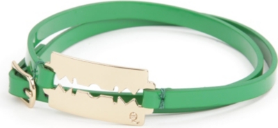 MCQ ALEXANDER MCQUEEN Triple wrap razor bracelet