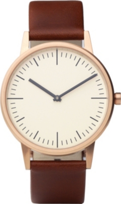 UNIFORM WARES 150 Series wristwatch (Brown