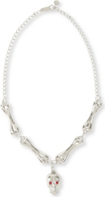 AMBUSH Skull Amb Bones pendant necklace