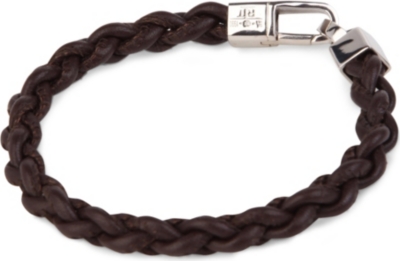TATEOSSIAN Braided leather bracelet
