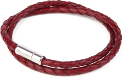 TATEOSSIAN Scoubido leather bracelet