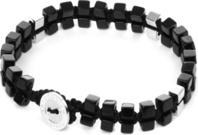TATEOSSIAN Cube-detail beaded bracelet