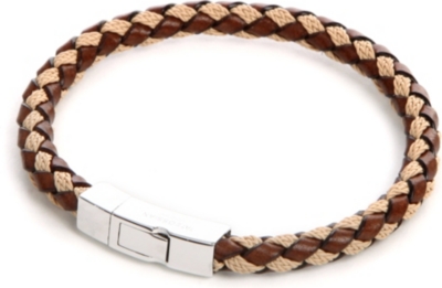 TATEOSSIAN Woven-leather bracelet