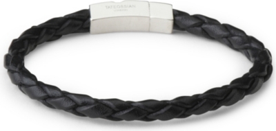 TATEOSSIAN Scoubidou single loop leather bracelet