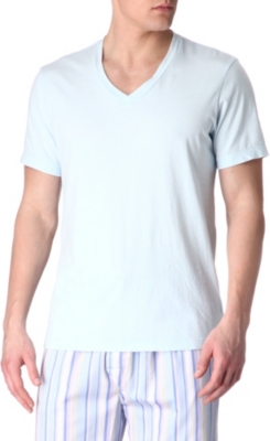 JAMES PERSE V-neck jersey t-shirt