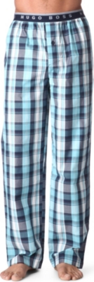 HUGO BOSS Checked pyjama bottoms