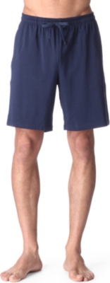 HUGO BOSS Stretch-jersey lounge shorts