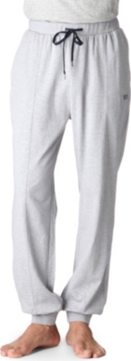 HUGO BOSS Cotton jogging bottoms