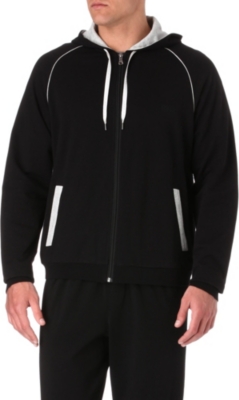 HUGO BOSS Logo zip-up hoody