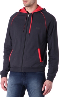 HUGO BOSS Contrast-trim hoody
