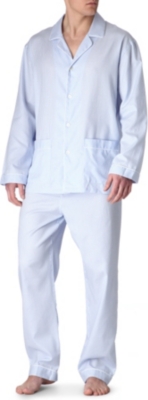 ZIMMERLI Basket weave print pyjamas