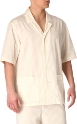 ZIMMERLI Satin stripe pyjamas