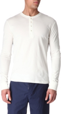 PAUL SMITH Henley long-sleeved top