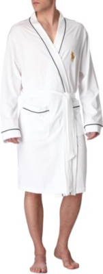 RALPH LAUREN Shawl-collar jersey robe
