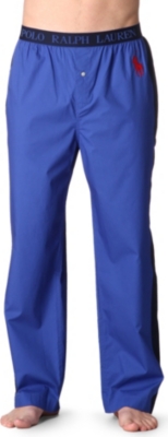 RALPH LAUREN Side-striped pyjama bottoms