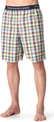 RALPH LAUREN Patterned sleep shorts