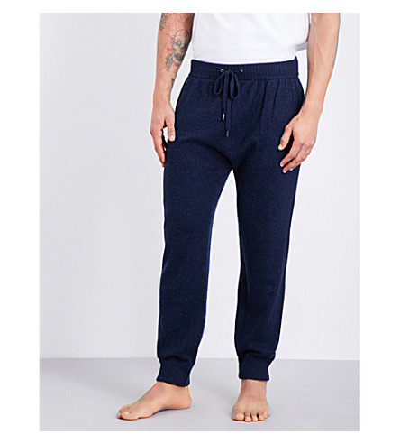 DEREK ROSE - Finley cashmere pyjama bottoms | Selfridges.com DEREK ROSE Finley cashmere pyjama bottoms (Midnight