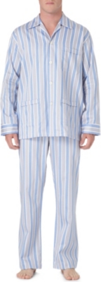 DEREK ROSE Elite stripe pyjamas