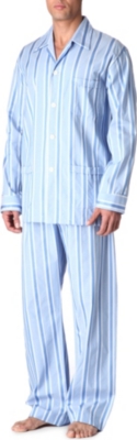 DEREK ROSE Bold stripe pyjama set