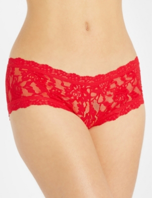 HANKY PANKY Signature Lace boy shorts