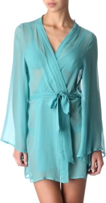 BEAUTIFUL BOTTOMS Aqua night robe