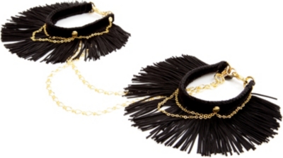 FRAULEIN KINK Maid fringe handcuffs