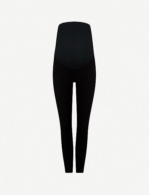 SPANX: Mama Ankle Jean-ish high-rise stretch-jersey maternity leggings