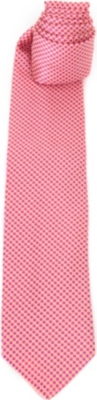 PENROSE Micro-diamond silk tie