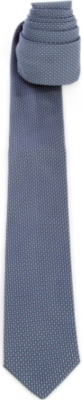 PECKHAM RYE Cross-stitch silk tie