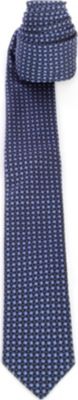PECKHAM RYE Mosaic squares and dots silk tie