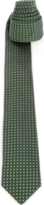 PECKHAM RYE Mosaic squares dots tie