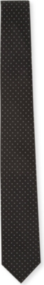 PECKHAM RYE Reppe Twill ground-pin spot tie