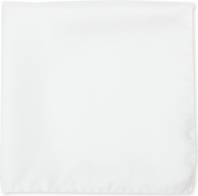 PECKHAM RYE Plain silk handkerchief
