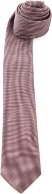 PECKHAM RYE Pin-dot textured silk tie