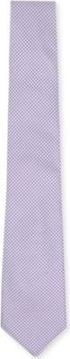ATKINSONS Jacquared-check silk tie