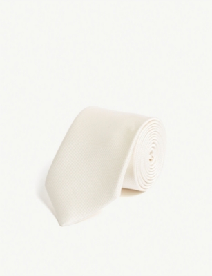 LANVIN Woven cotton tie