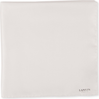 LANVIN Silk pocket square