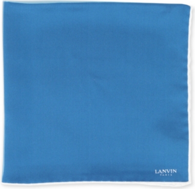 LANVIN Colour-block pocket square