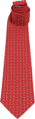 FERRAGAMO Palm Tree tie